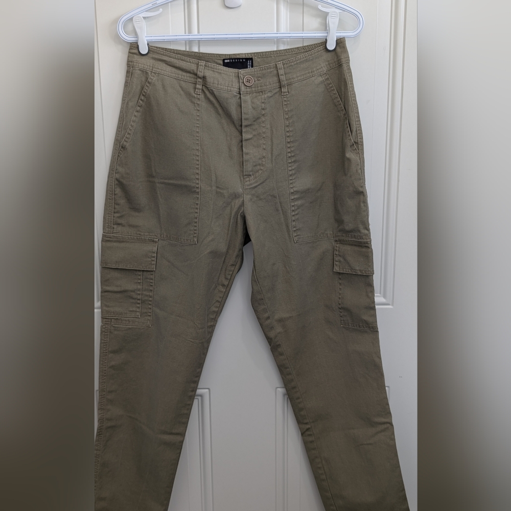 3/$20 ASOS Green Cargo Pants with Durable Design